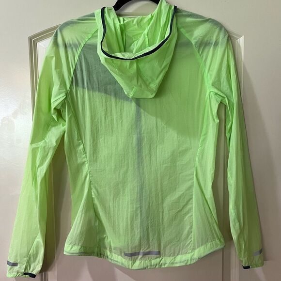 NIKE Impossibly Light Reflective Running Jacket Volt Lime Women’s Size Small - Picture 2 of 6